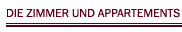Zimmer und Appartements